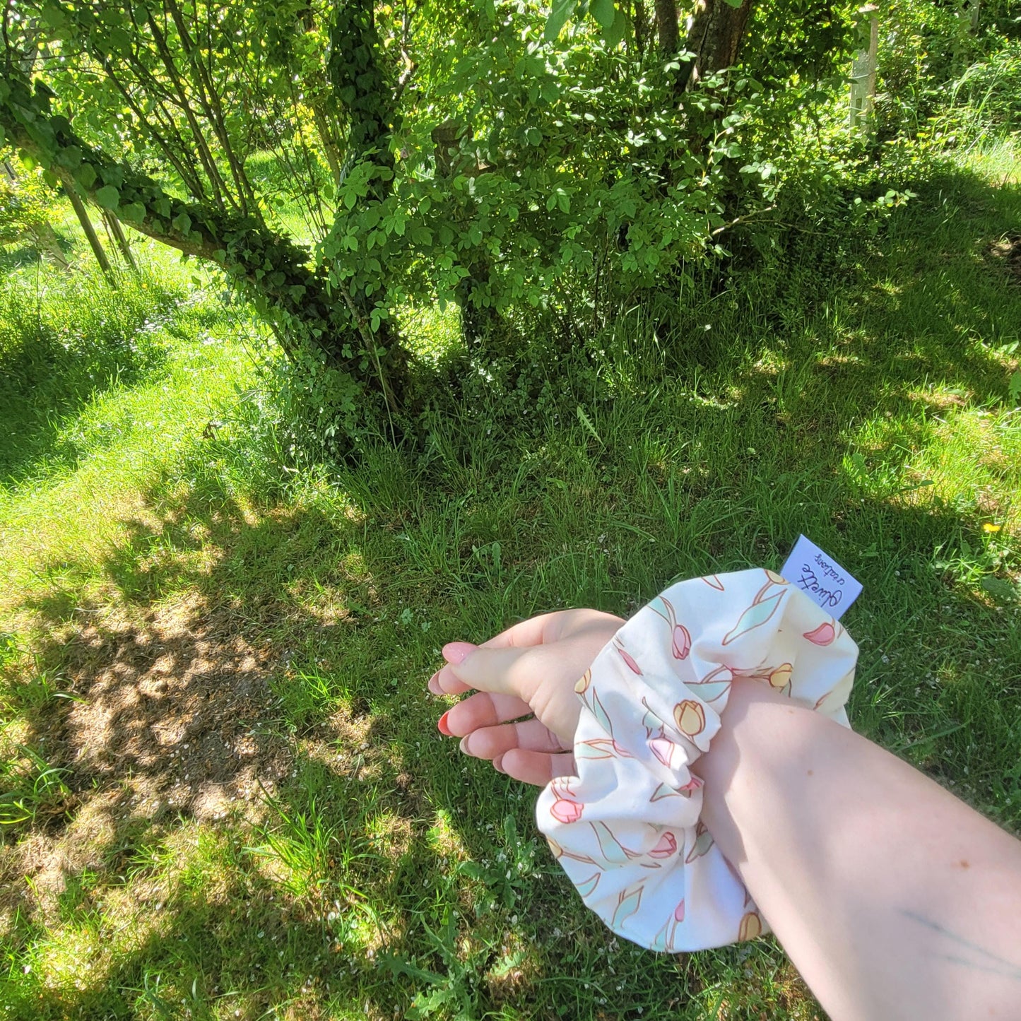 Bandana - motif tulipes