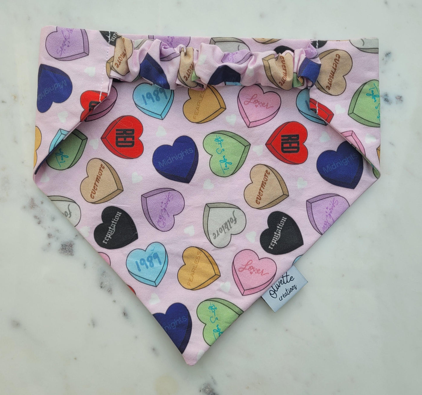 Bandana élastique Taylor Swift Eras Tour COEUR