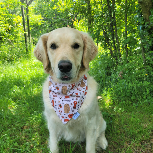 Bandana élastique - motif Taylor Swift album RED