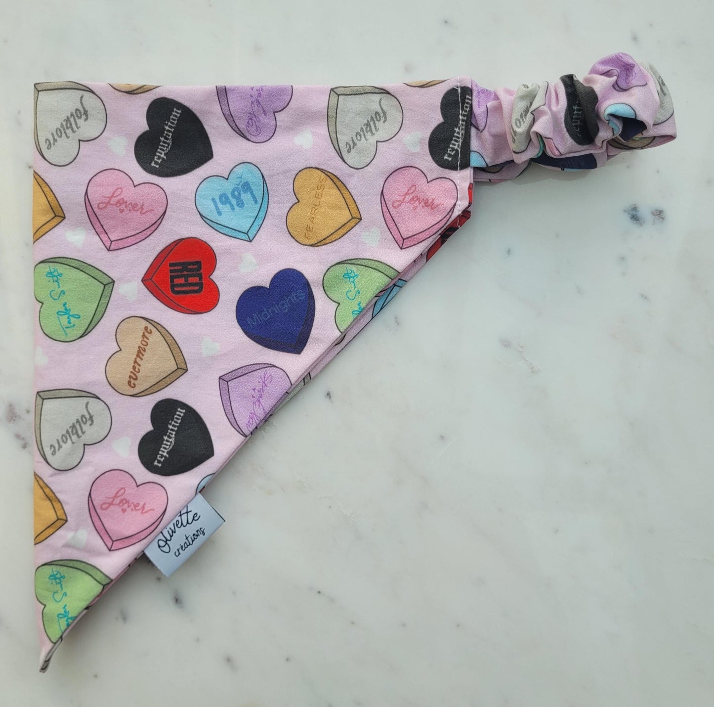 Bandana élastique Taylor Swift Eras Tour COEUR