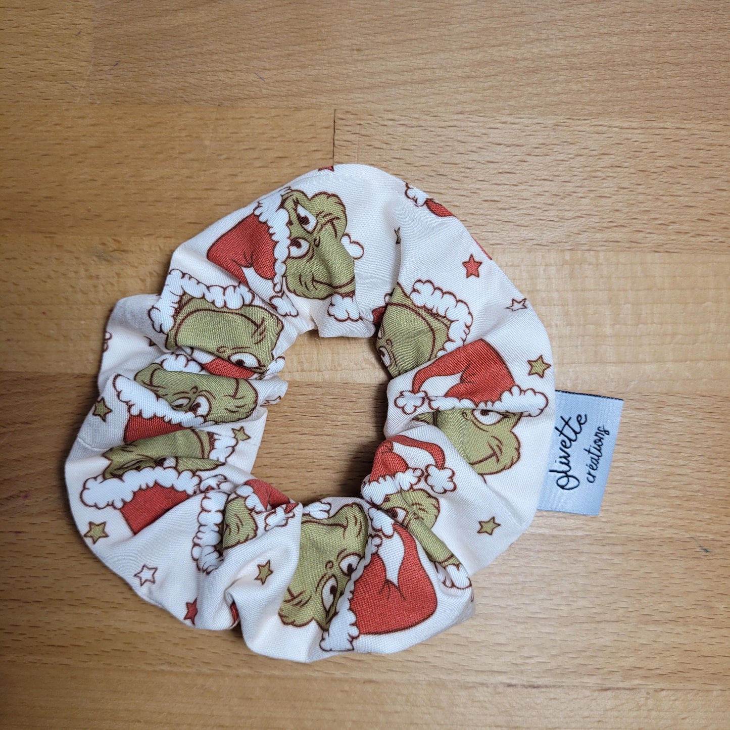 Bandana élastique - motif Grinch