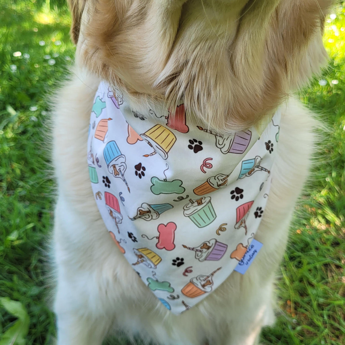 Bandana élastique HAPPY BIRTHDAY