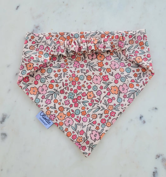 Bandana élastique - motif fleuri