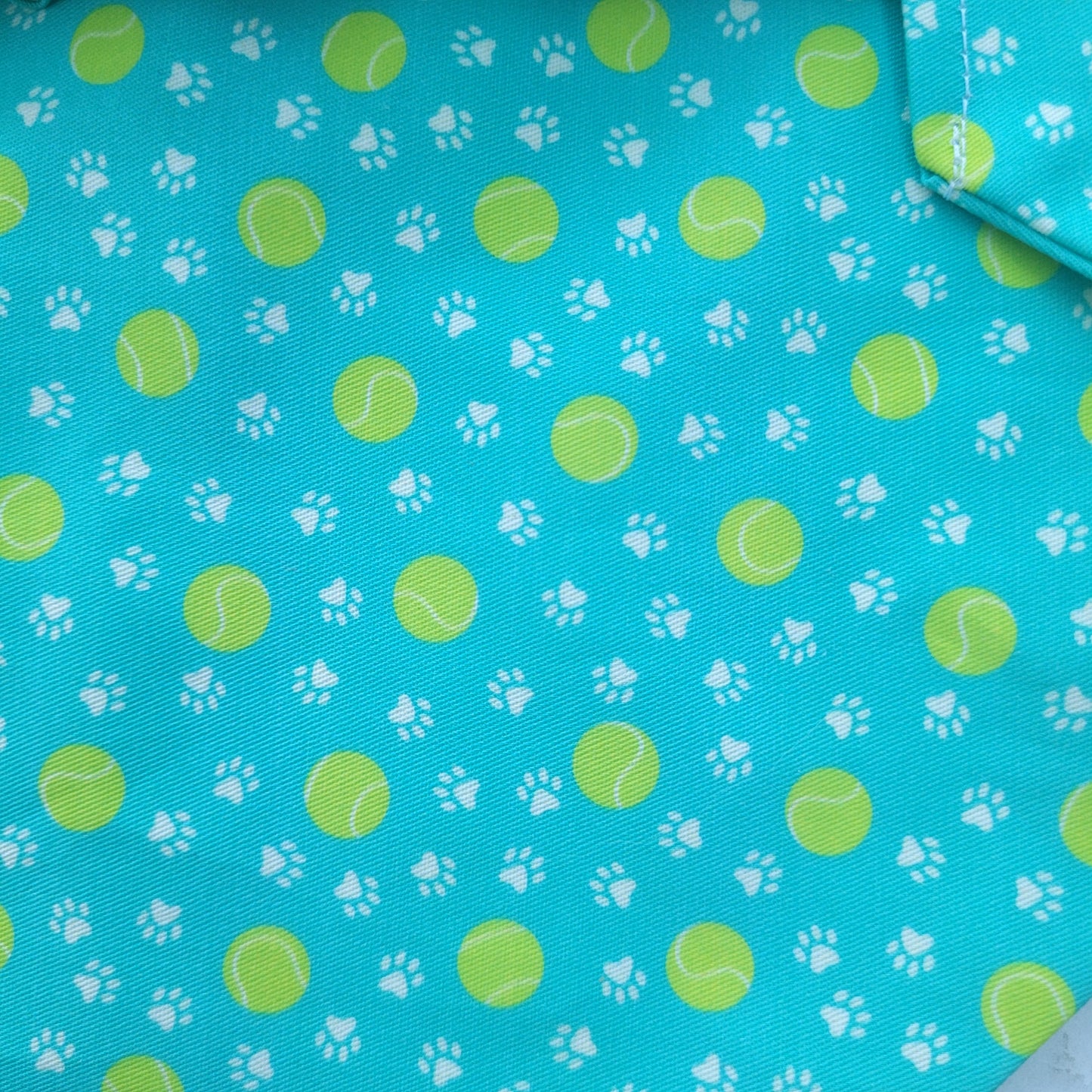 Bandana élastique - motif balle de tennis
